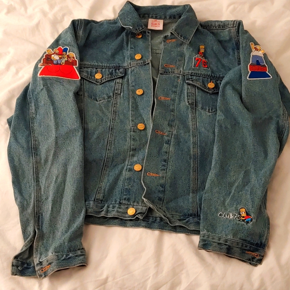 Joyrich x Club 75 x Simpsons Jean Jacket - Large
